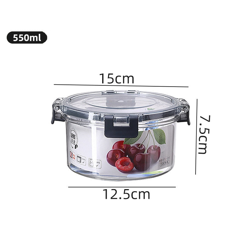 Stackable Food Storage BPA-free Organization Containers with Lids