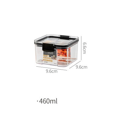 Stackable Food Storage BPA-free Organization Containers with Lids