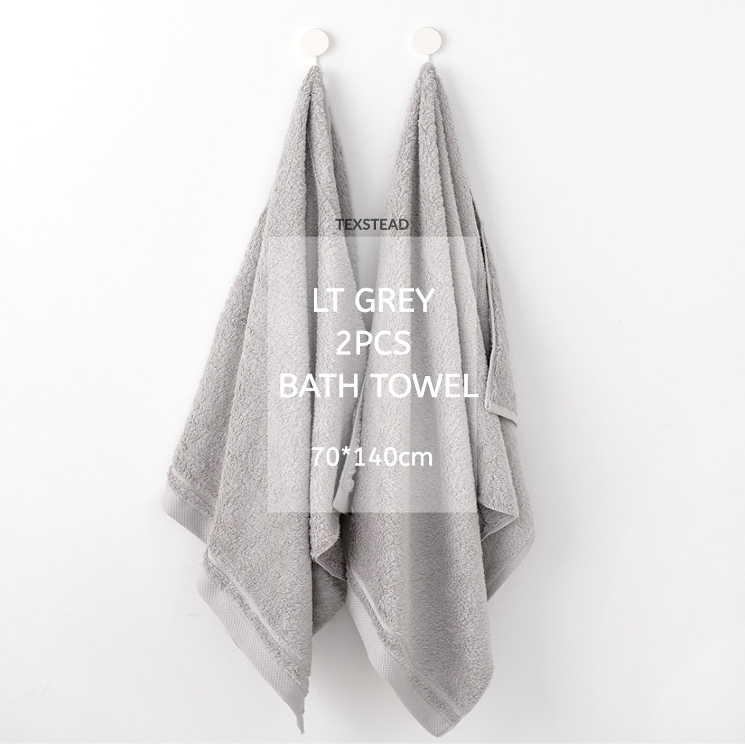 Luxury Cotton Towel Collection - 4 Bath Towels + 2 Hand Towels, Soft & Absorbent, Perfect for Daily Use