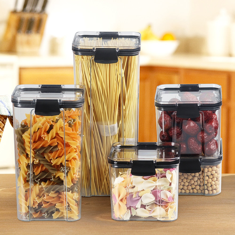 Stackable Food Storage BPA-free Organization Containers with Lids